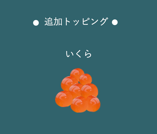 追加トッピング